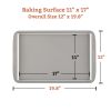 Farberware 11 x 17 Inch Bakeware Nonstick Cookie Pan, Gray