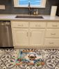 Brussels Griffon The Chef Memory Foam Kitchen Mat Machine Washable Anti-Fatigue Mat Cushion Comfort Bath Mat or Kitchen Rug