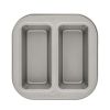 Farberware Specialty Bakeware Nonstick Pressure Cookware Bakeware Set, 4-Piece, Gray
