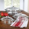 10-Piece Stainless Steel Cookware Set